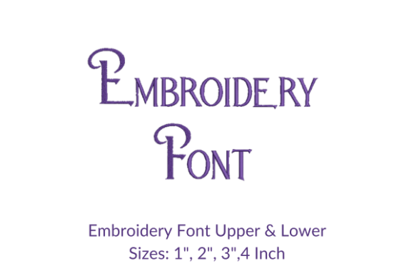 BEAUTY and the BEAST Embroidery Font Review