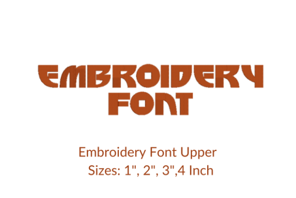 Big Hero Font: A Versatile Embroidery Design