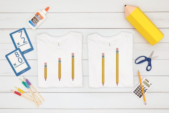 Charming Realistic Jumbo Pencil Design
