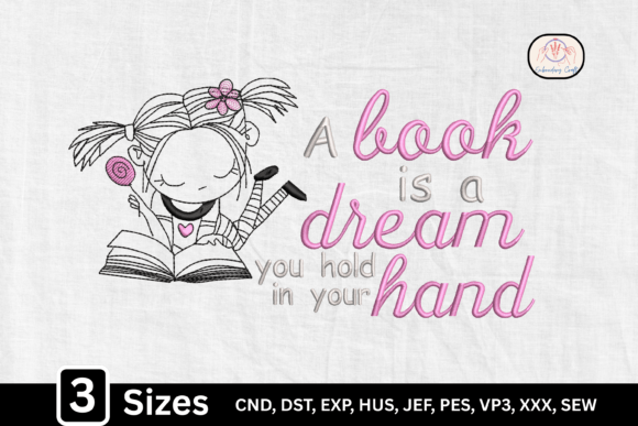 Kawaii Girl Reading Book Quotes: A Charming Addition