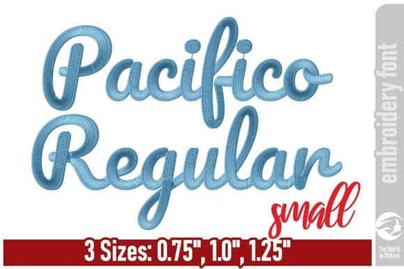 Pacifico Regular Embroidery Font - S: A Festive Review