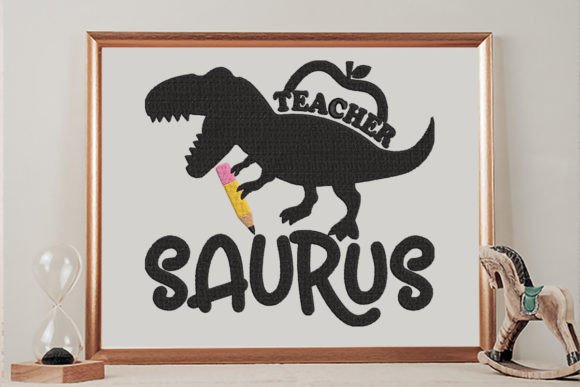 Teacher Saurus: A Whimsical Touch for Business Merch